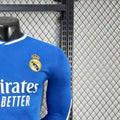202526 Real Madrid Second Away Long Sleeve Jersey Player Version