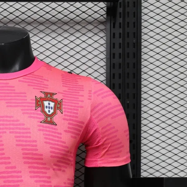 2026 Portugal Pre-Match Pink Jersey Player Version
