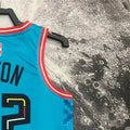 NBA Phoenix Suns V-Neck City Edition Blue jersey AYTON#22 S-XXL