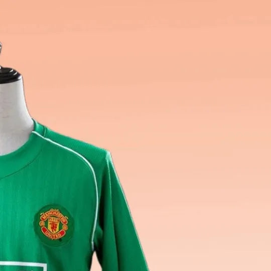 Retro Manchester United 200708 Green Goalkeeper jersey Fan Version