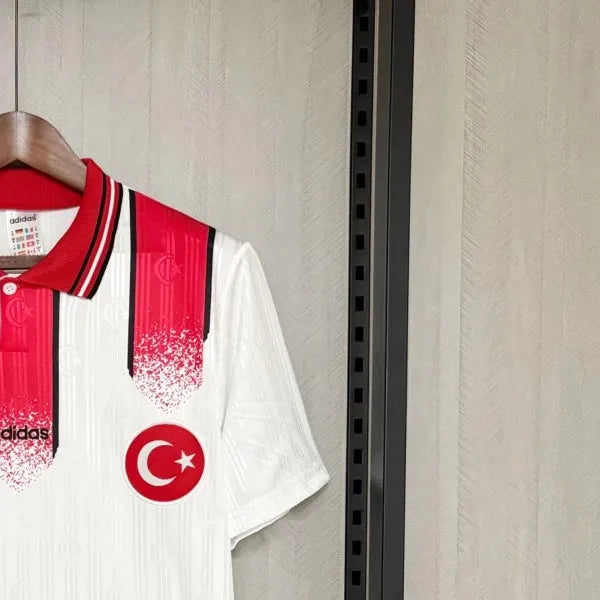 Retro Turkey 1996 Away jersey Fan Version