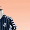 202526 Real Madrid US Pack Full-Button Baseball Black jersey Fan version