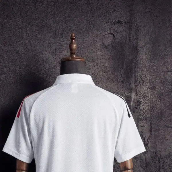 202526 Ajax Training White Polo Fan version
