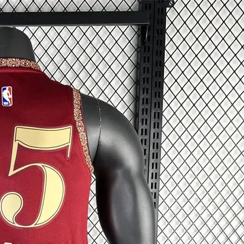 NBA Cleverland Cavaliers 2024 Round Neck Red jersey MITCHELL#45 S-XXL