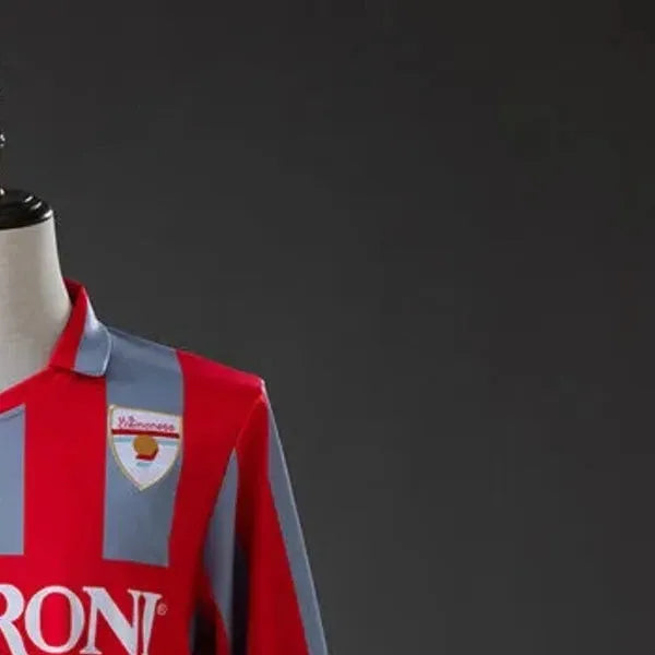 Retro Cremonese 199596 Away Jersey Long Sleeve Fan version