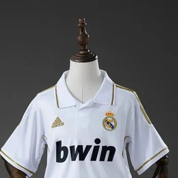 Retro Real Madrid 201112 Home Kid Kits
